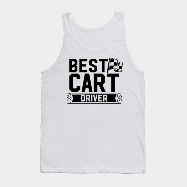 Racing Karting Kart Go Cart Carting Driver Tank Top by dr3shirts